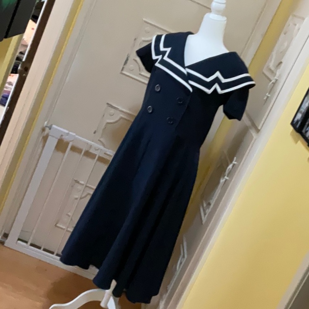 Lovely Retro Bettie Page Brand Sailor Dress 3XL/16+